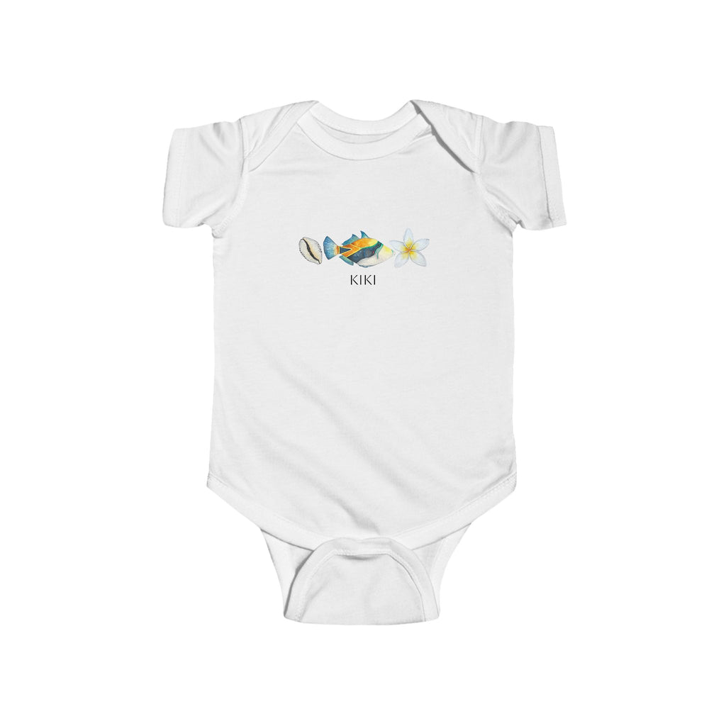 Humuhumunukunukuāpuaʻa Custom Baby Onesie