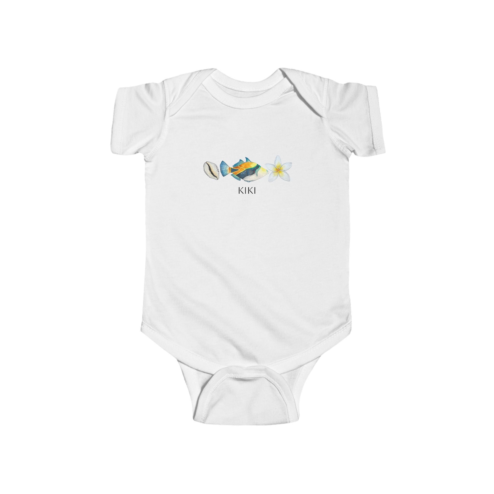 Humuhumunukunukuāpuaʻa Custom Baby Onesie