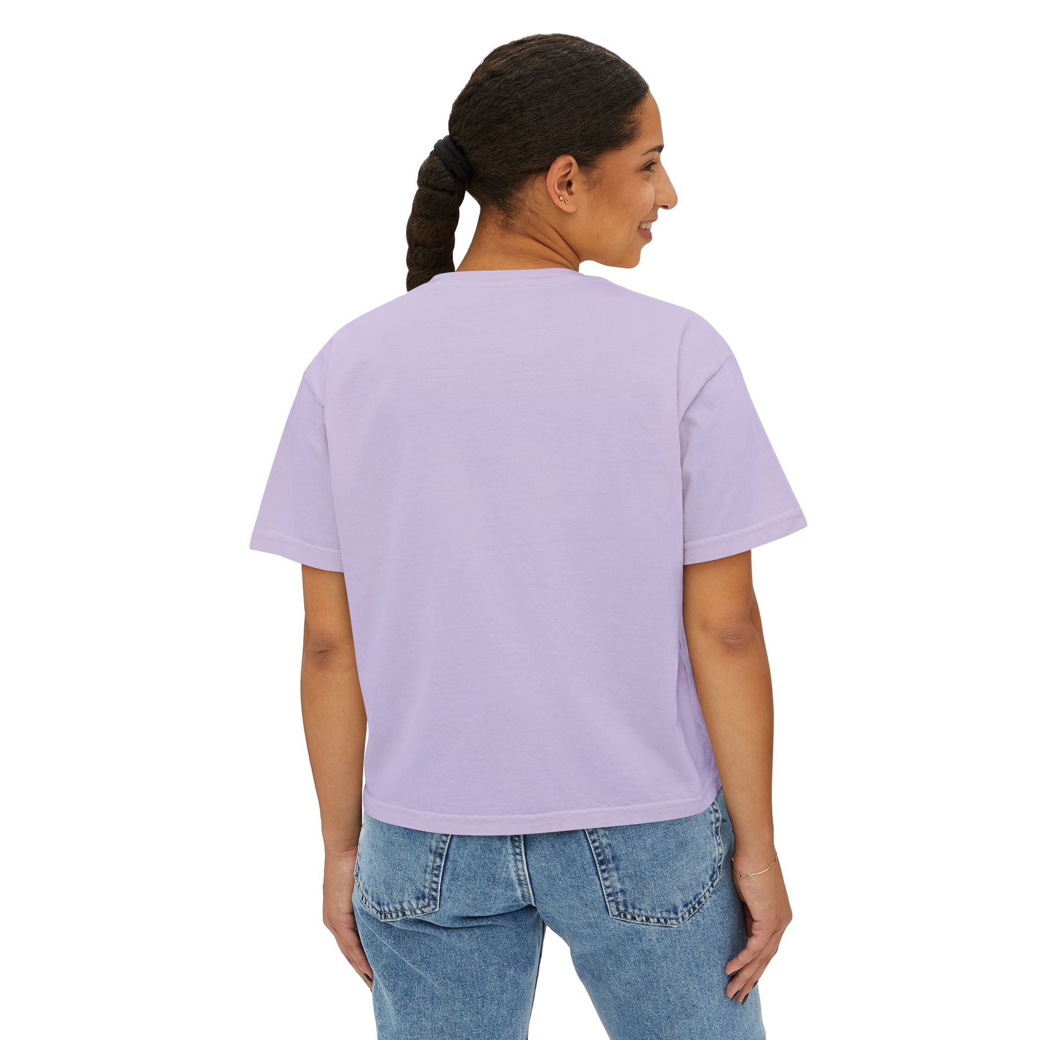 Hibiscus Cropped Tee
