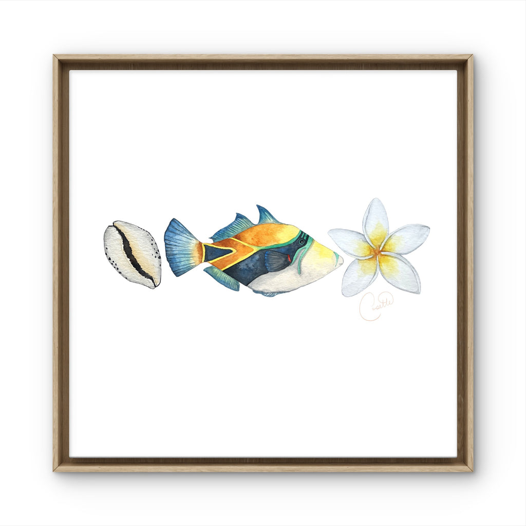 'Ekolu Watercolor Print