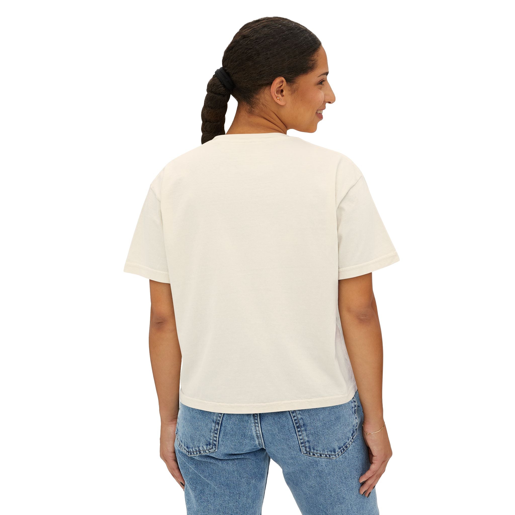 Hibiscus Cropped Tee