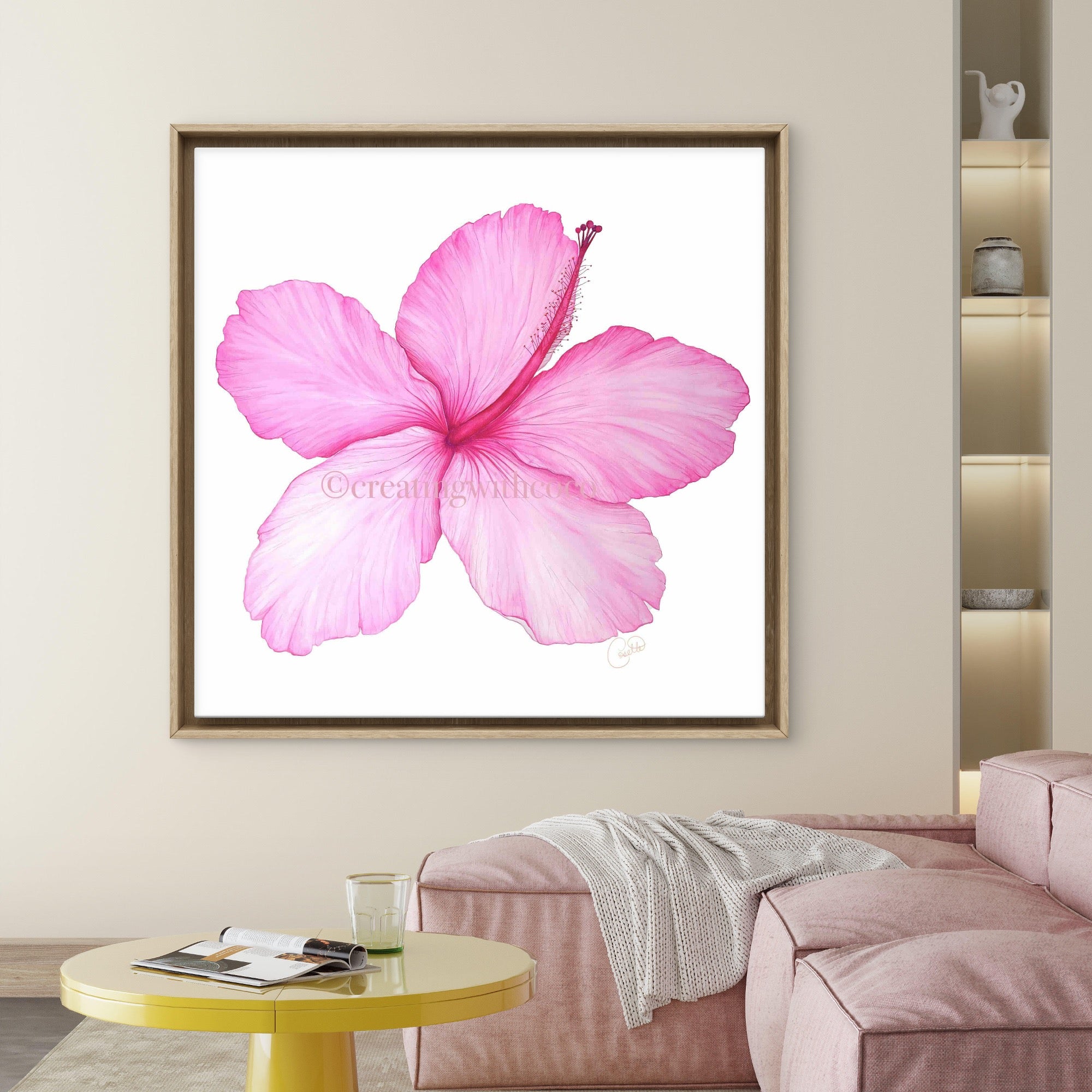 Seminole Pink Hibiscus
